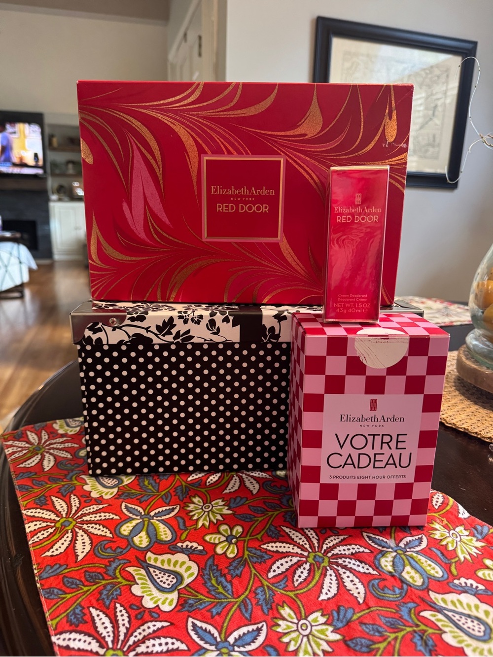 BNIB Elizabeth Arden Red Door sets - perfume, powder, lotion, oil & cream deo.